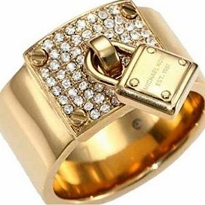 Michael Kors pave ring (SZ 8)